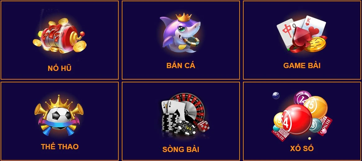 Đa dạng các thể loại game hót trên nền tảng banca28